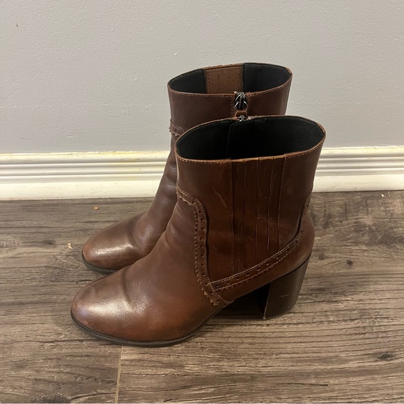 Geox D Jacky Women's Ankle Boots Italian Soft Leather Size 41 - Picture 1 of 9